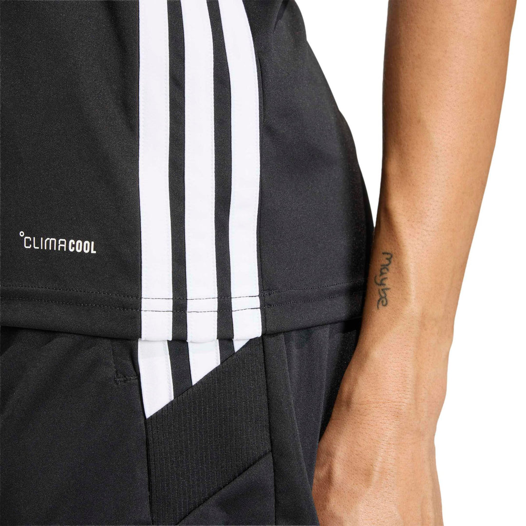 adidas Tiro Es Jsy W - black/black/white