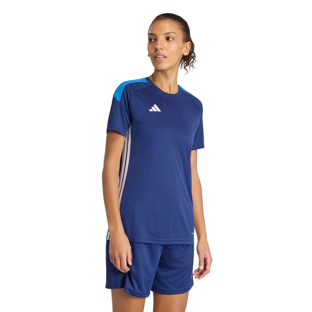 adidas Tiro Es Jsy W - dkblue/broyal/white