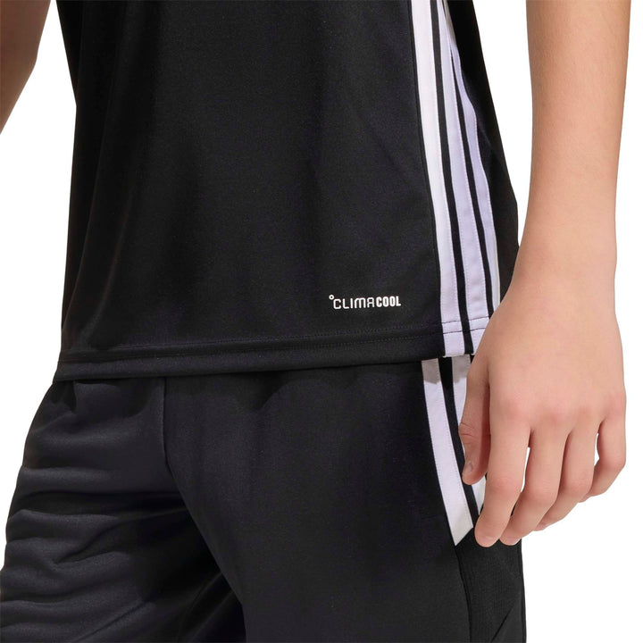 adidas Tiro Es Jsy Y Kinder - black/black/white