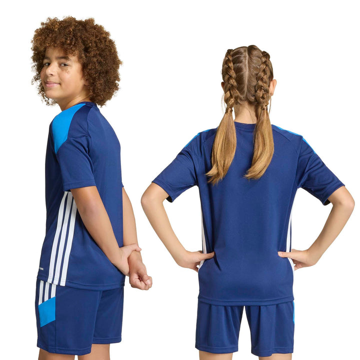 adidas Tiro Es Jsy Y Kinder - dkblue/broyal/white