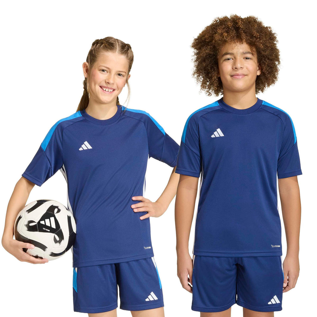 adidas Tiro Es Jsy Y Kinder - dkblue/broyal/white