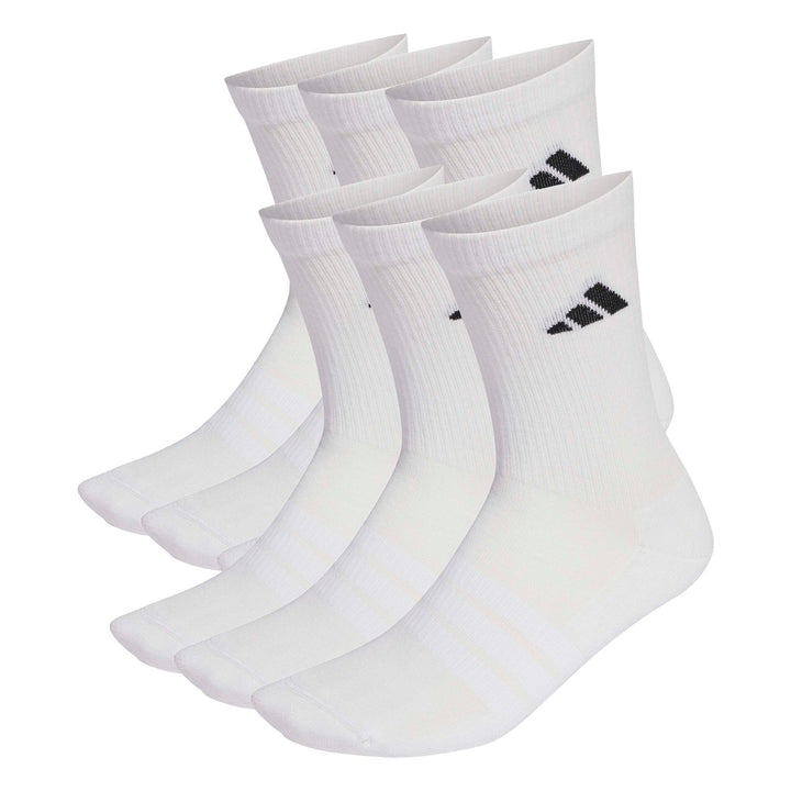 adidas C Ess Crw 6Pp - white/white/black