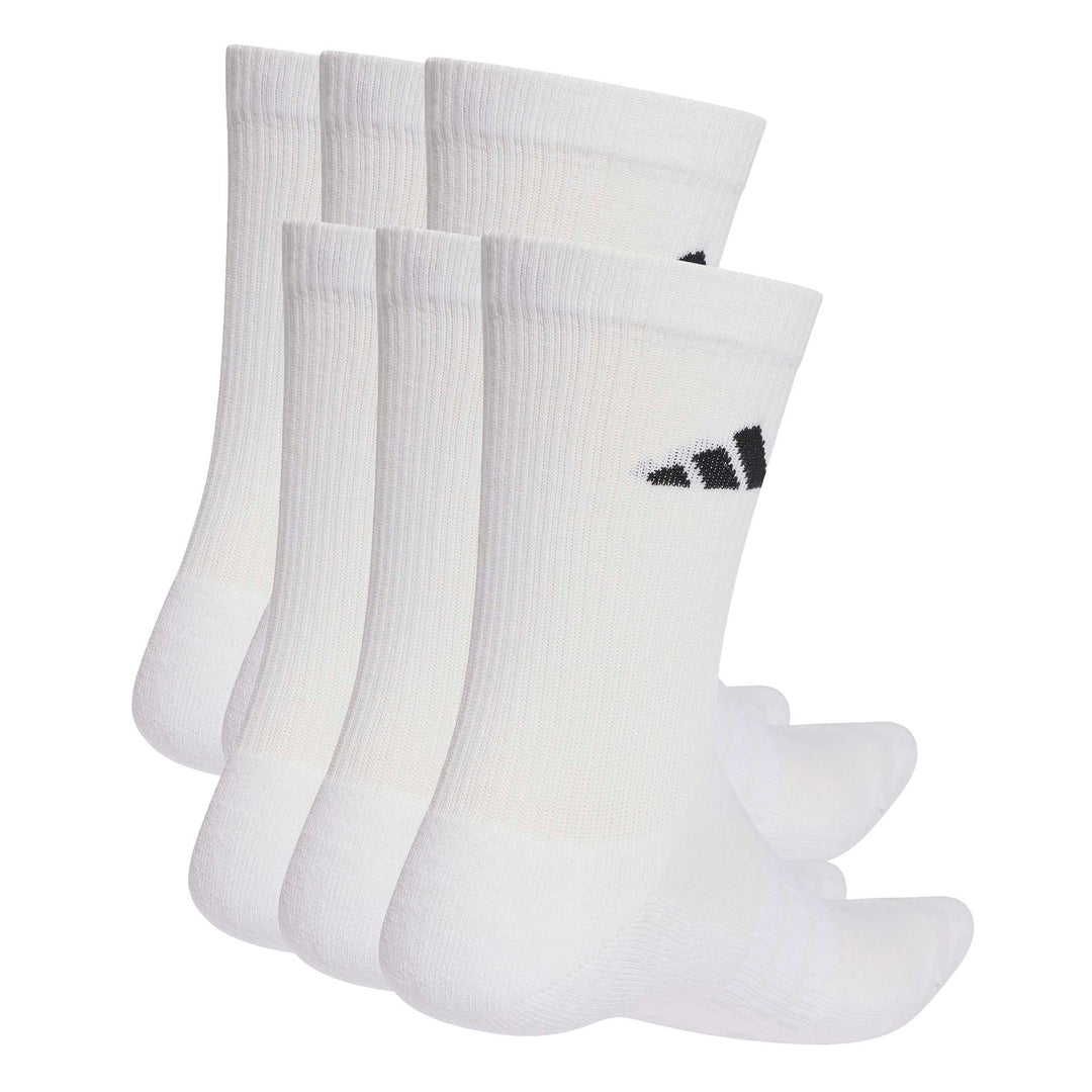 adidas C Ess Crw 6Pp - white/white/black