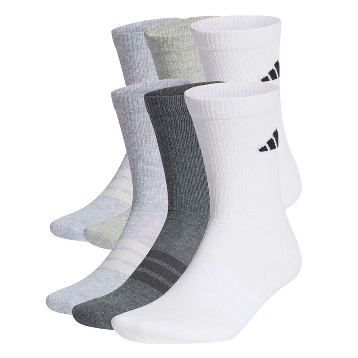 adidas C Ess Crw 6Pp - white/lgreyh/mgreyh/d