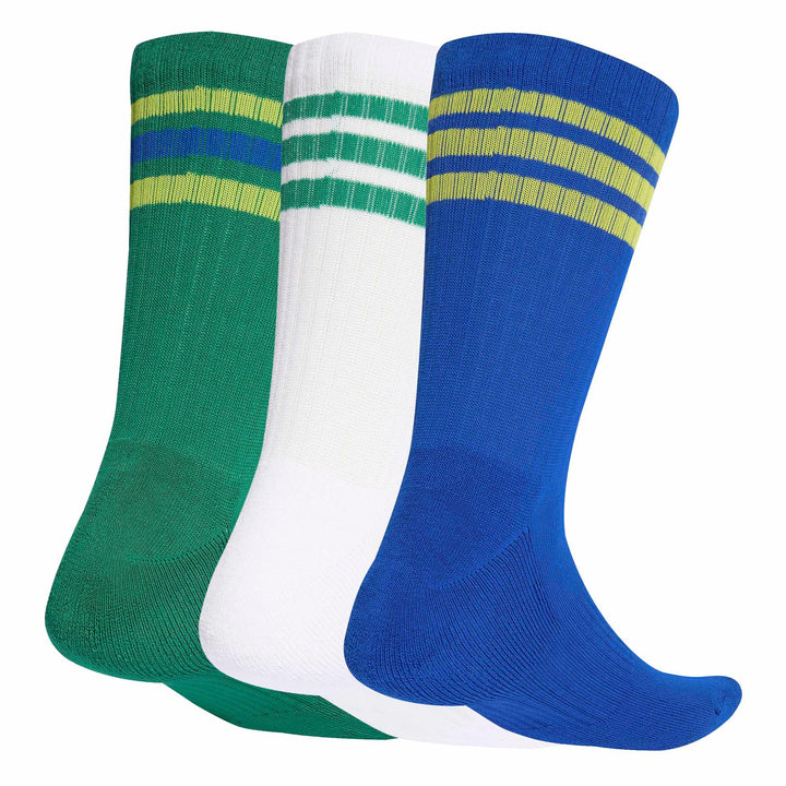 adidas 3S Ess C Crw 3P - bgreen/boblue/byello