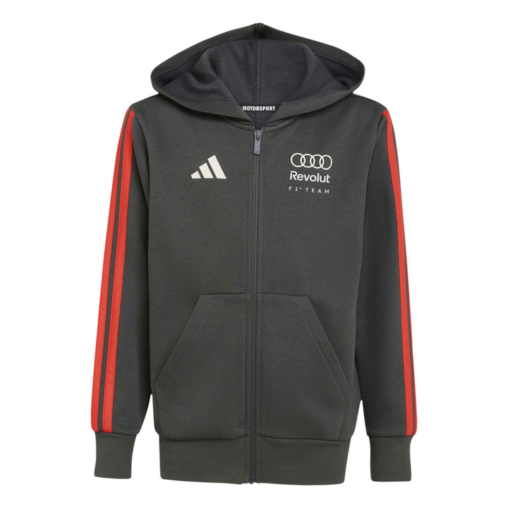 adidas Au Dna Fz Hd Y Kinder - utiblk