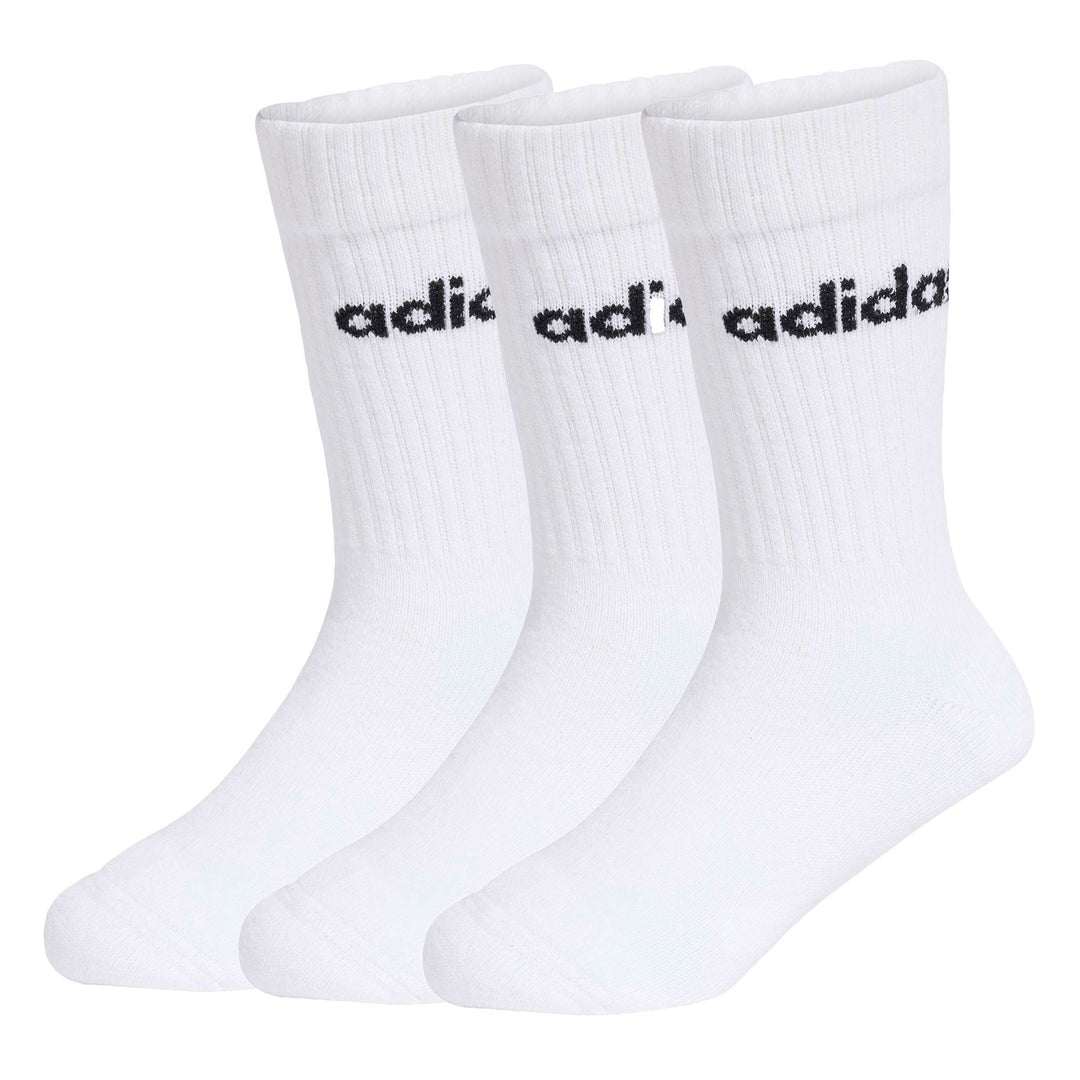 adidas Lin Kids Crw 3P - white/white/white