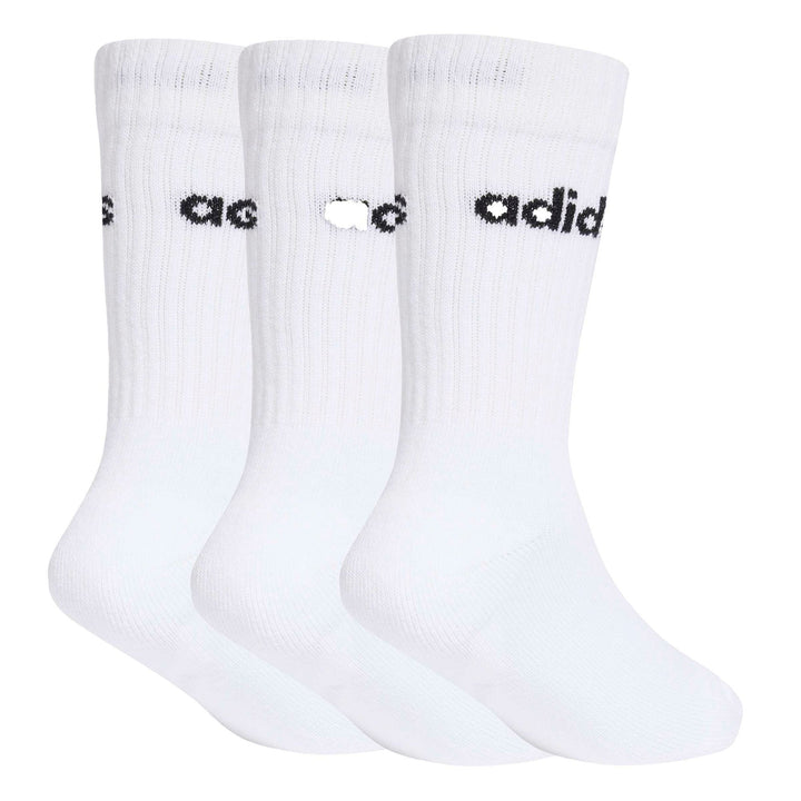 adidas Lin Kids Crw 3P - white/white/white