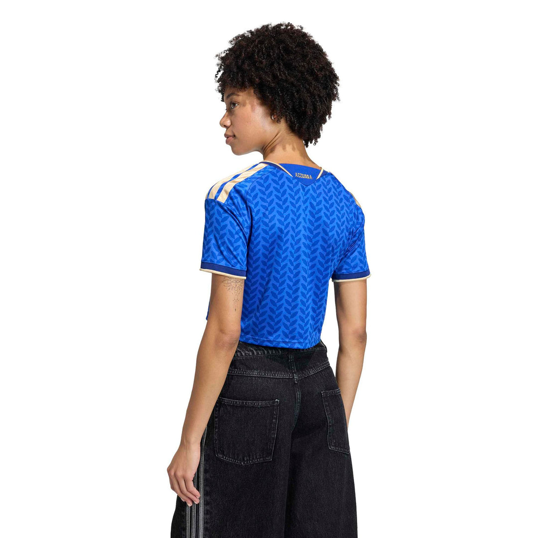 adidas Figc H Jsy Crow - boblue