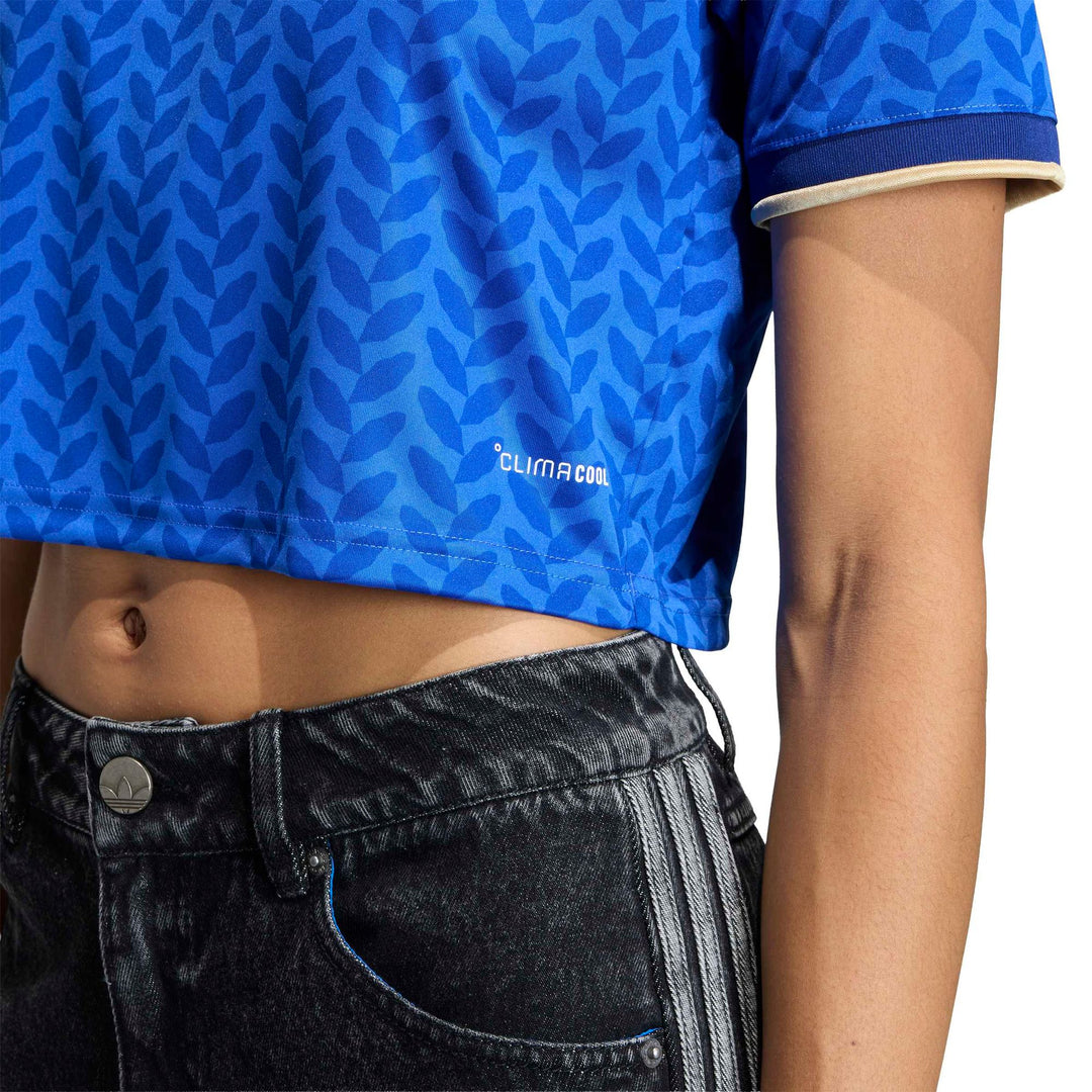 adidas Figc H Jsy Crow - boblue