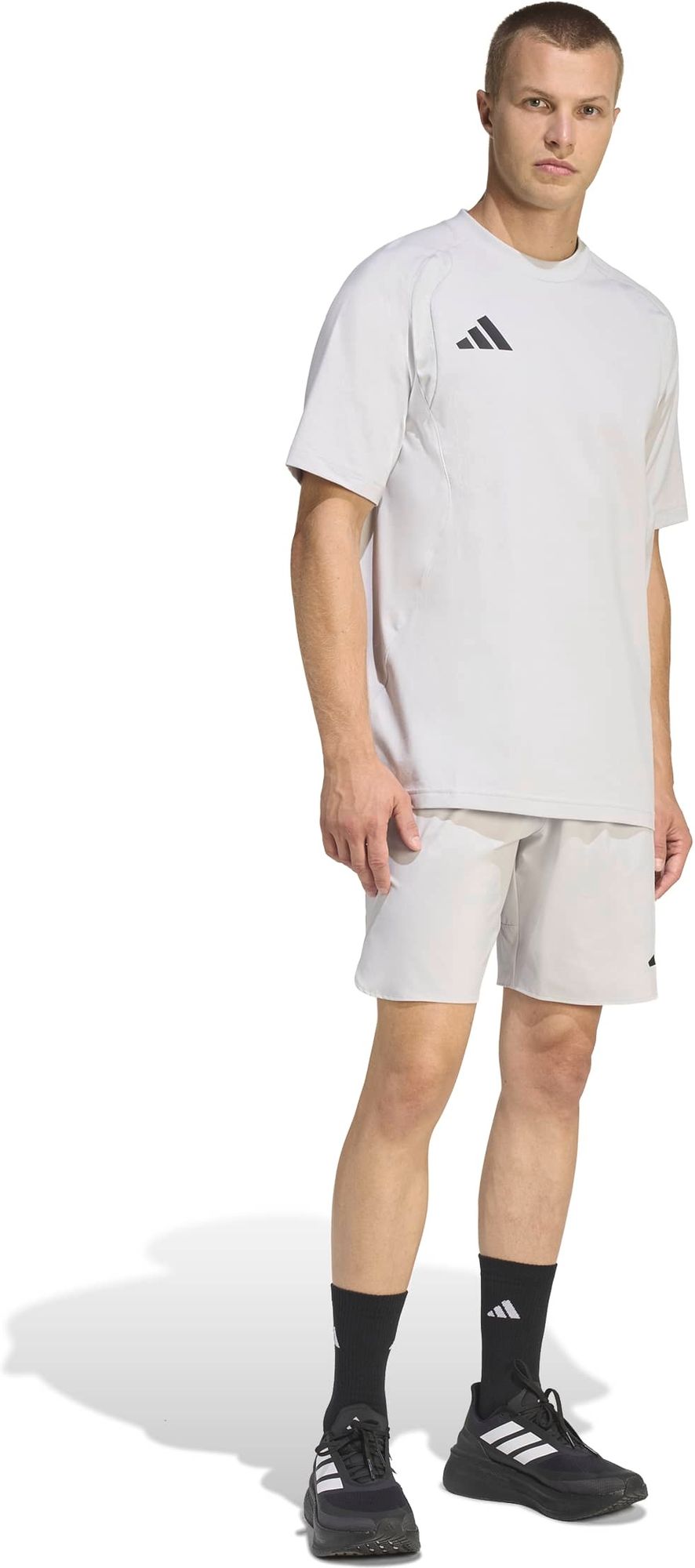 adidas Tt Shorts - tmlggr/black