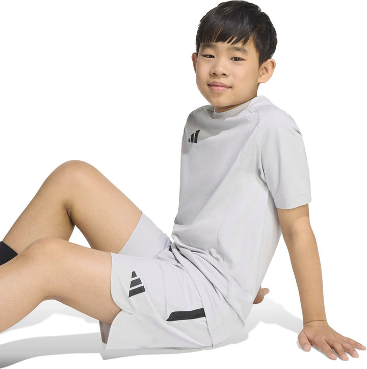 adidas Tt Shorts Y Kinder - tmlggr/black