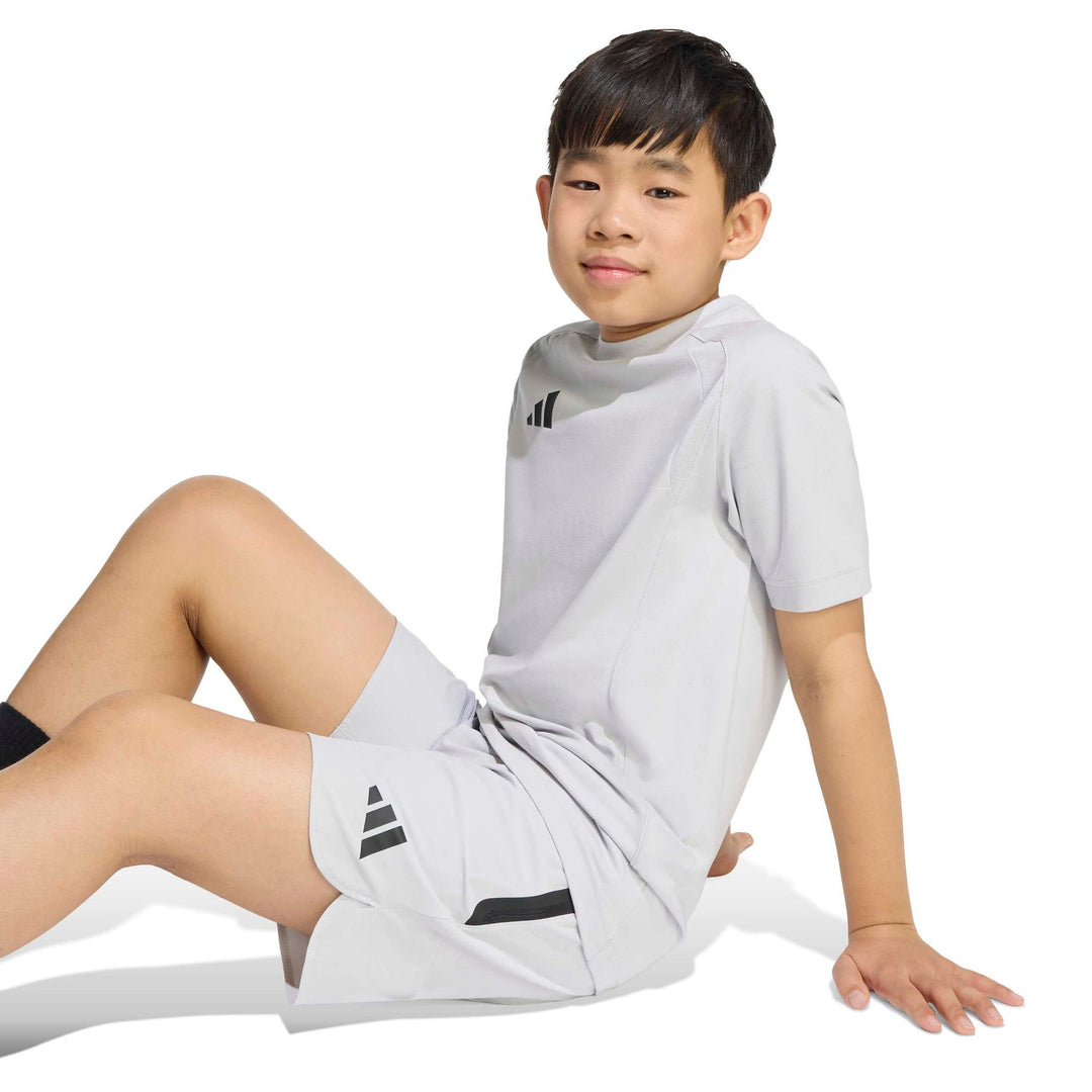 adidas Tt Shorts Y Kinder - tmlggr/black