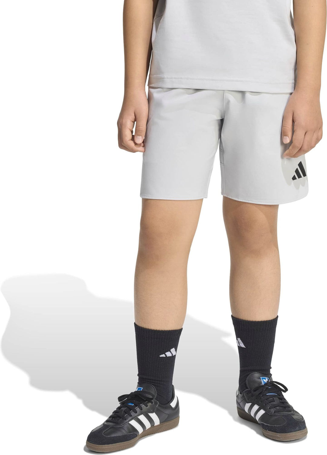 adidas Tt Shorts Y Kinder - tmlggr/black
