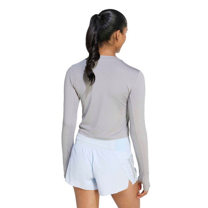 adidas Run Ess Ls W - mgreyh