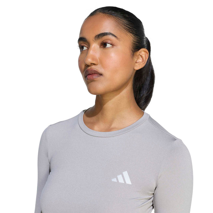 adidas Run Ess Ls W - mgreyh