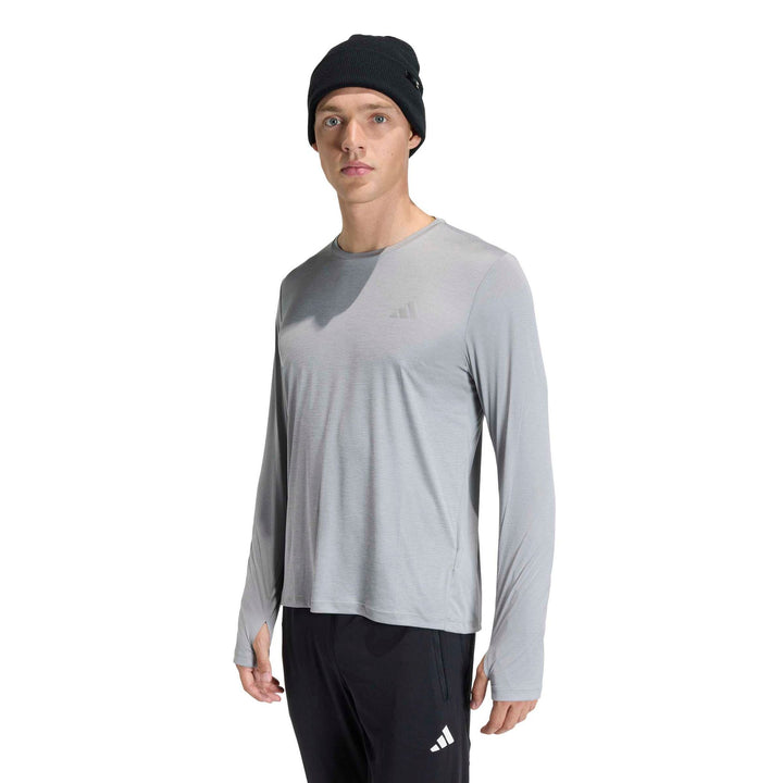 adidas Run Ess Ls M - mgreyh