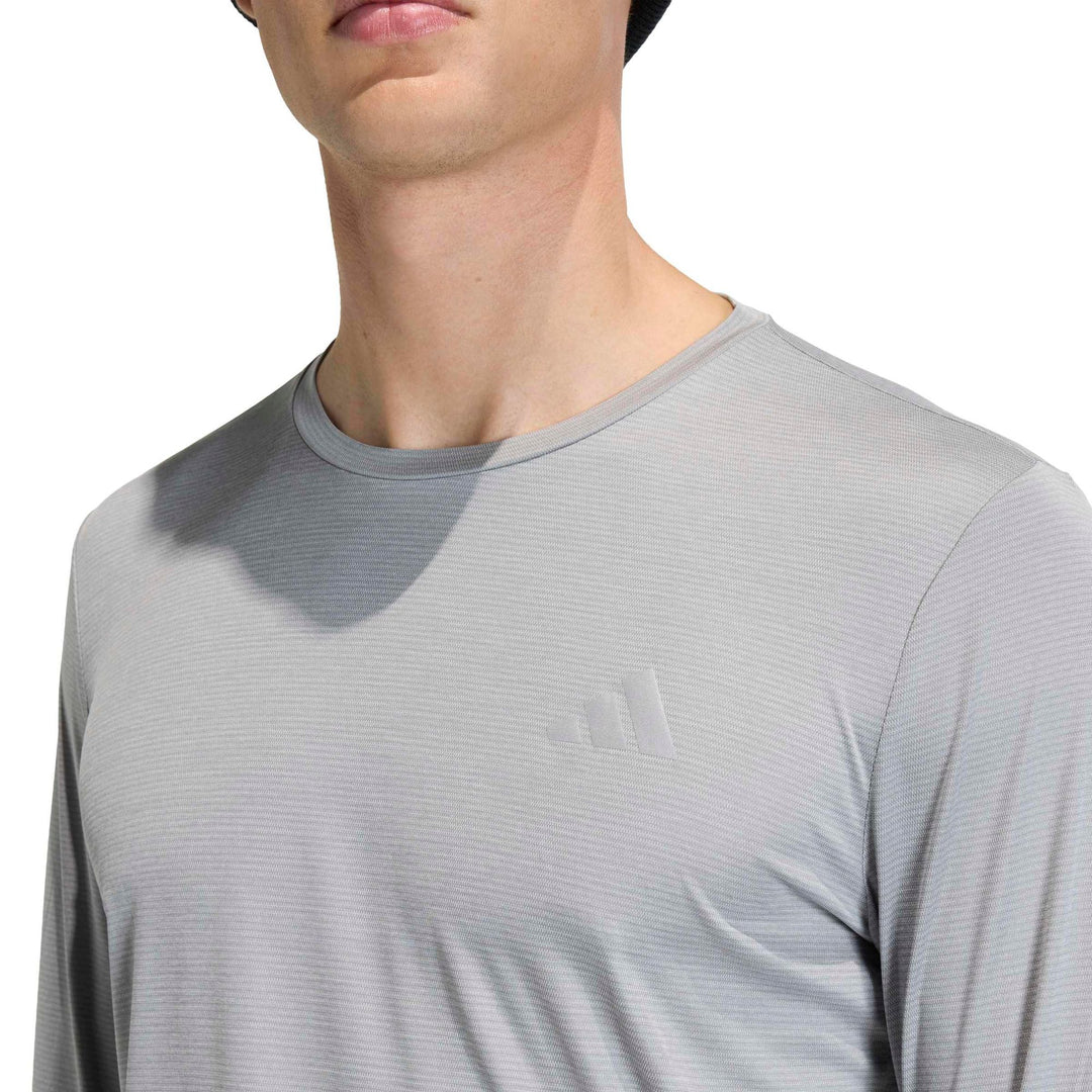 adidas Run Ess Ls M - mgreyh