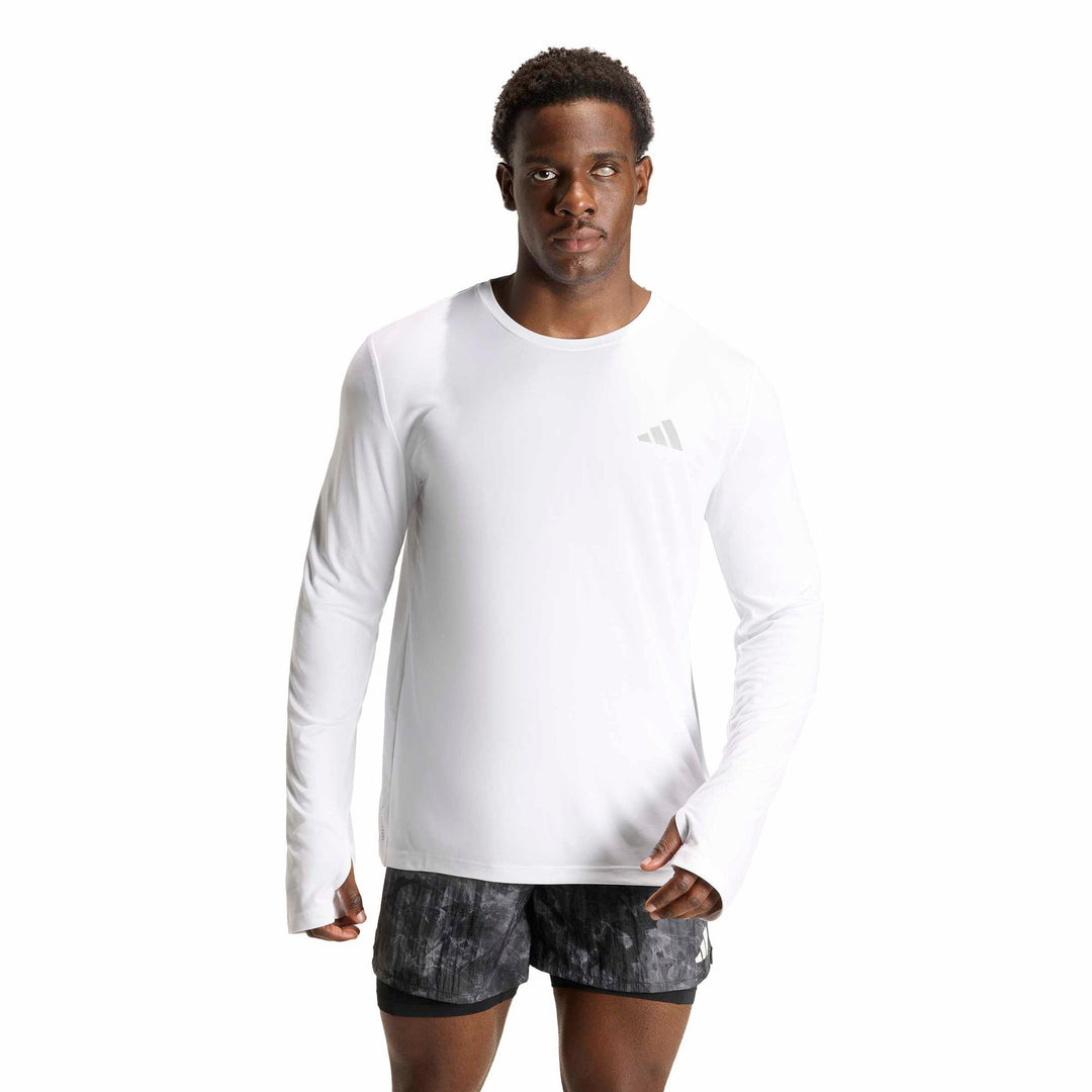 adidas Run Ess Ls M - white