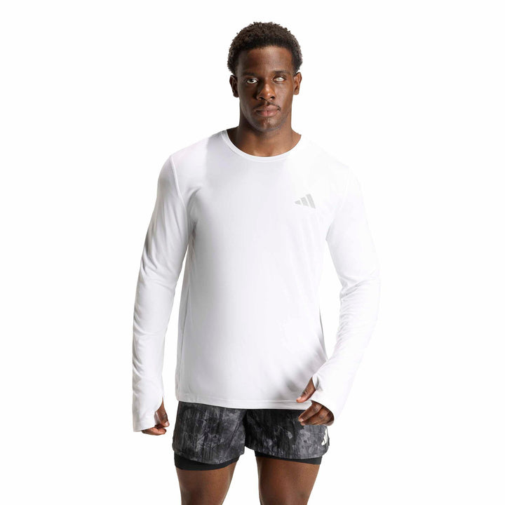 adidas Run Ess Ls M - white