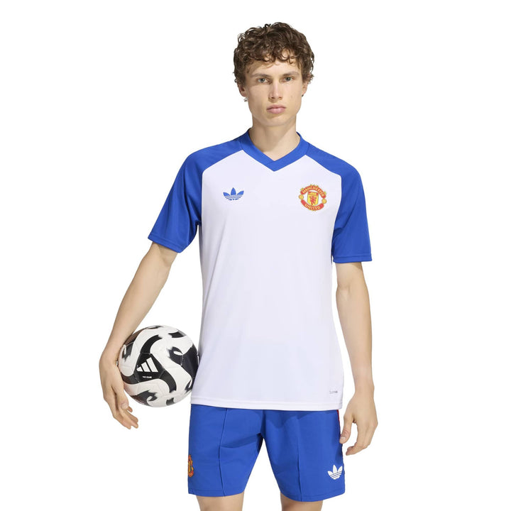 adidas Mufc A Preshi - white/royblu