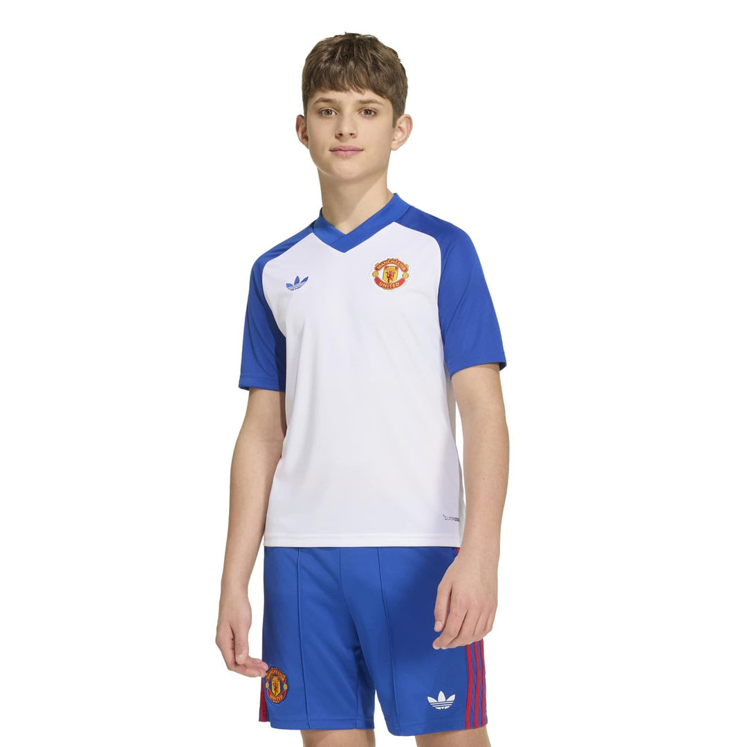 adidas Mufc A Preshi Y Kinder - white/royblu