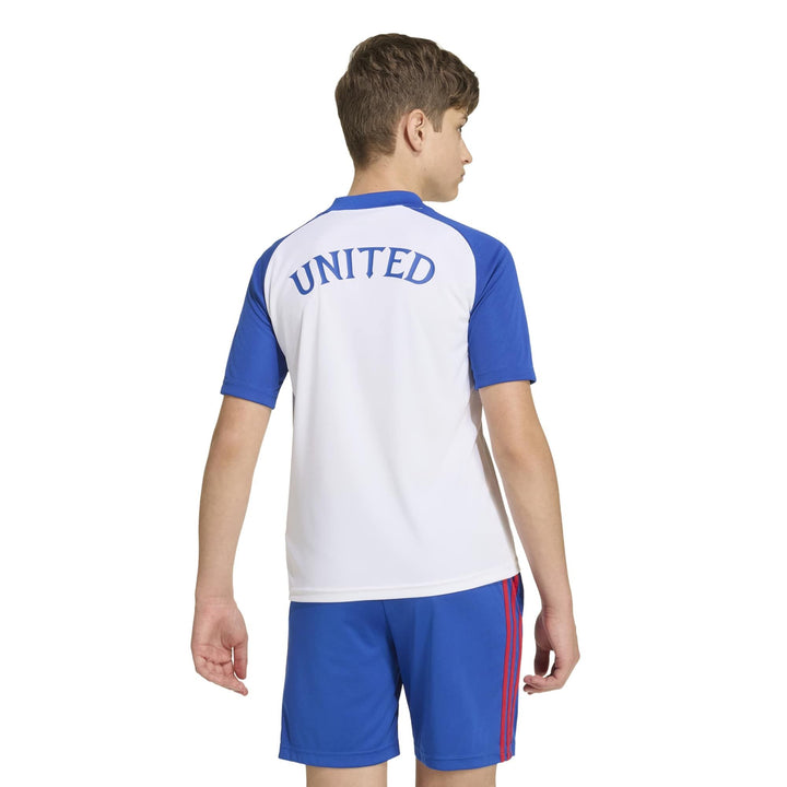 adidas Mufc A Preshi Y Kinder - white/royblu