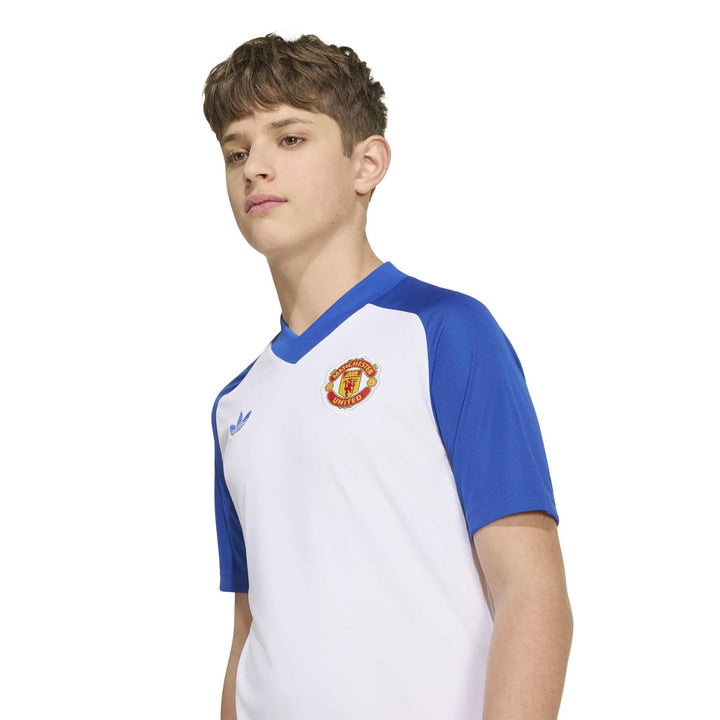adidas Mufc A Preshi Y Kinder - white/royblu