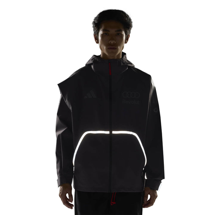 adidas Au Dr Jsy Ss Am - grestr/ironmt