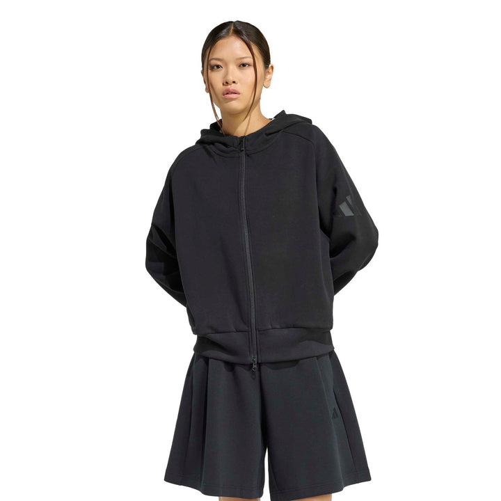adidas W Sl Fz Hd - black