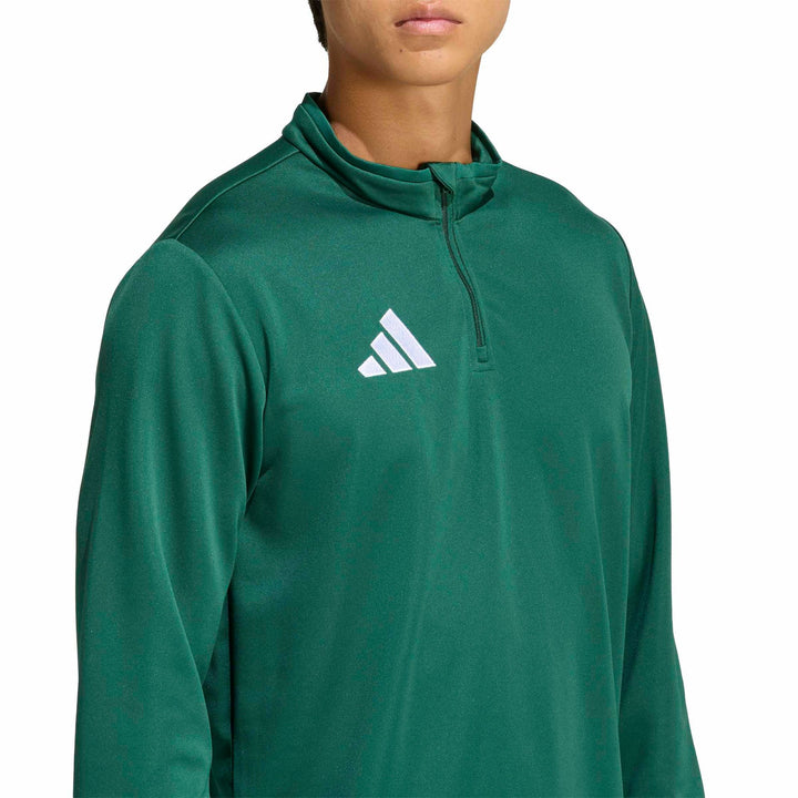 adidas Entrada 26 Tr Top - drkgrn/white