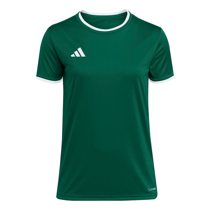 adidas Entrada 26 Jsy W - drkgrn/white