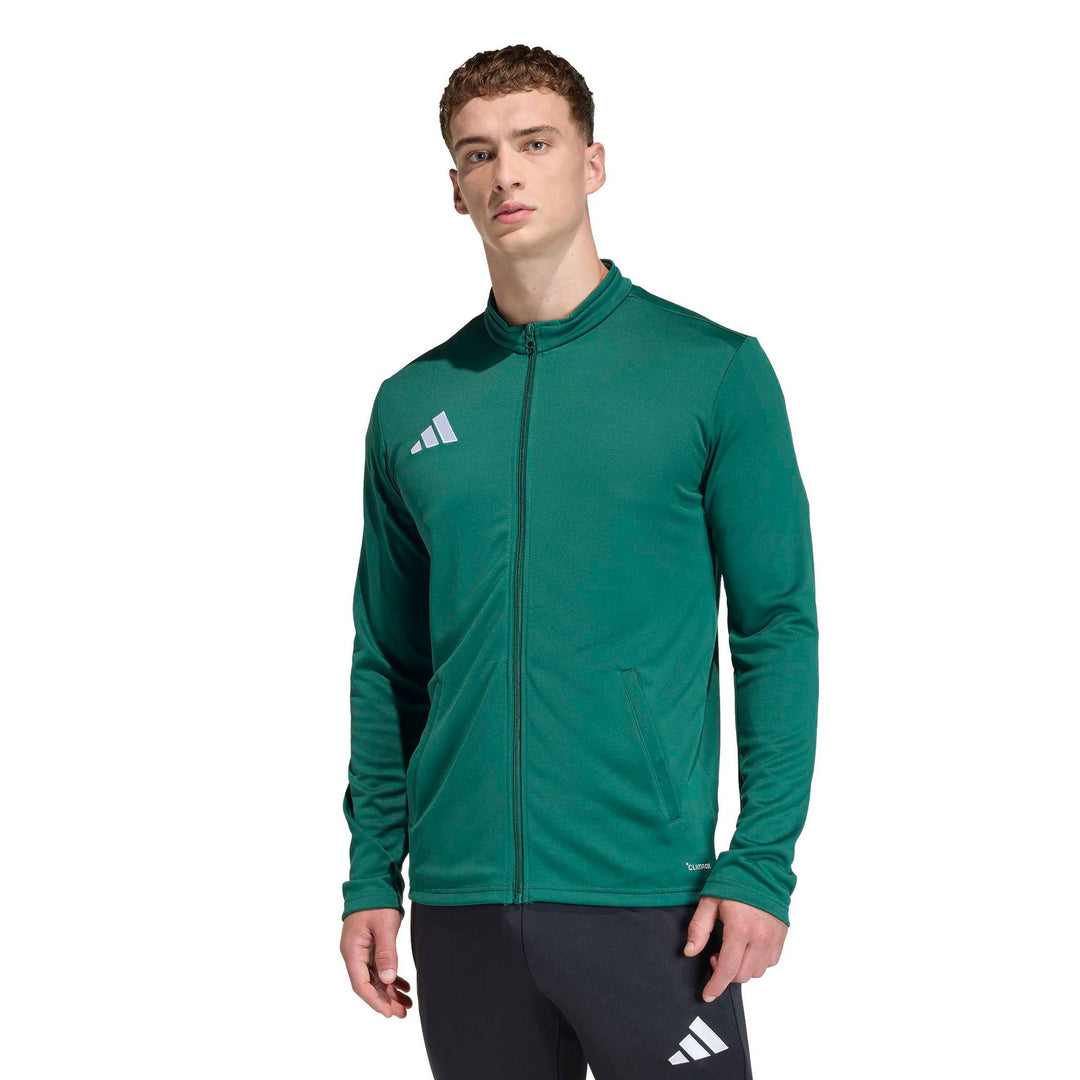 adidas Entrada 26 Tk Jacke - drkgrn/white