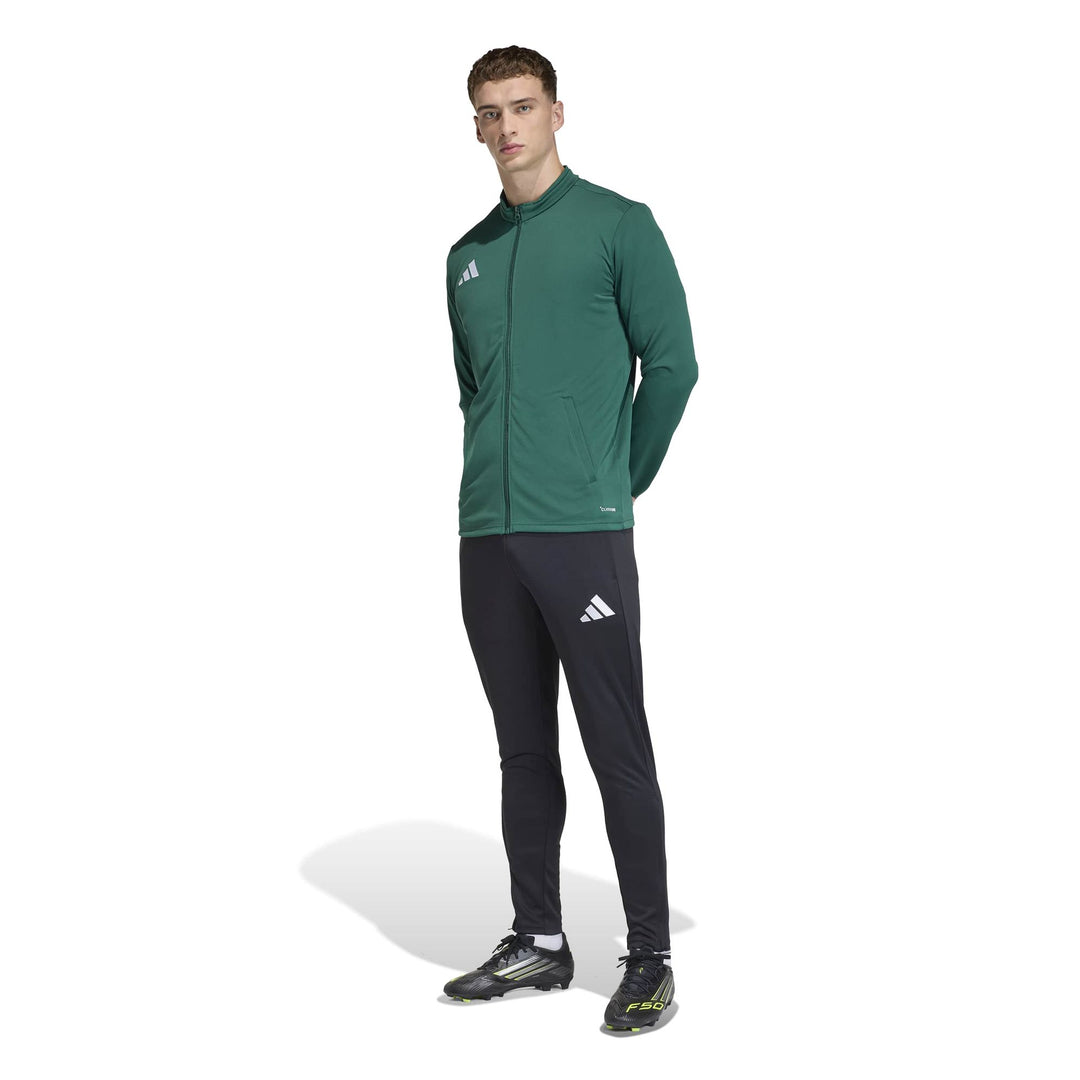 adidas Entrada 26 Tk Jacke - drkgrn/white