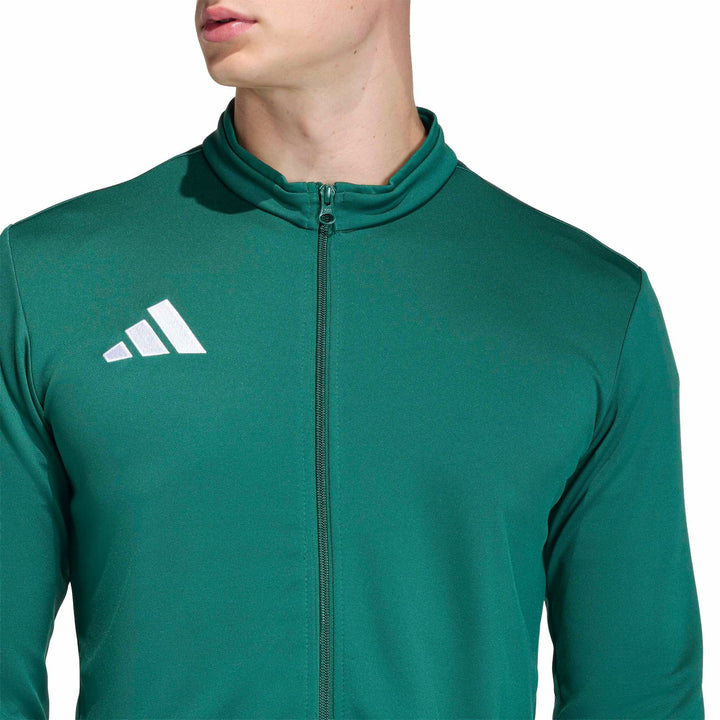 adidas Entrada 26 Tk Jacke - drkgrn/white