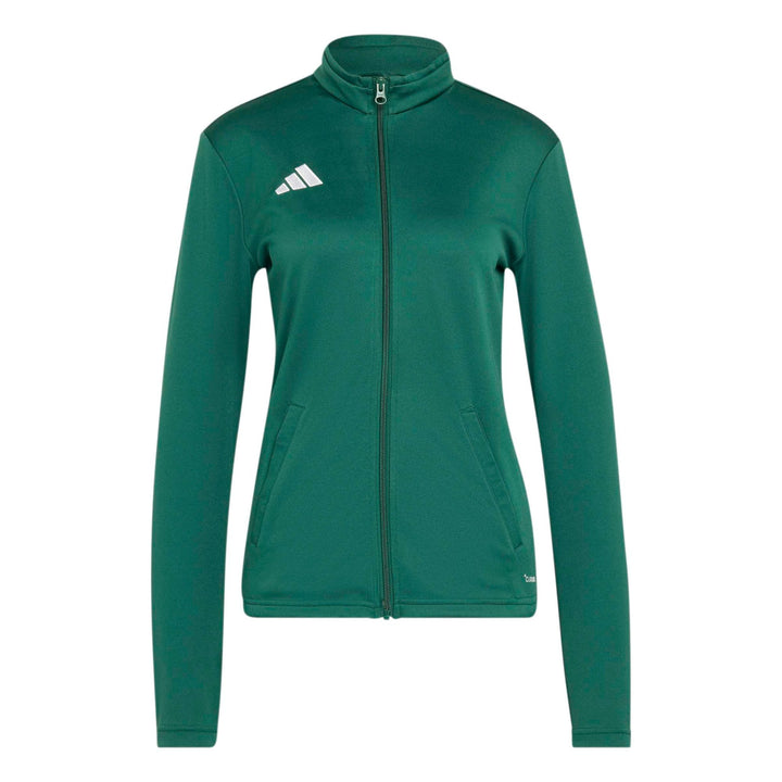 adidas Entrada 26 Tk Jktw - drkgrn/white