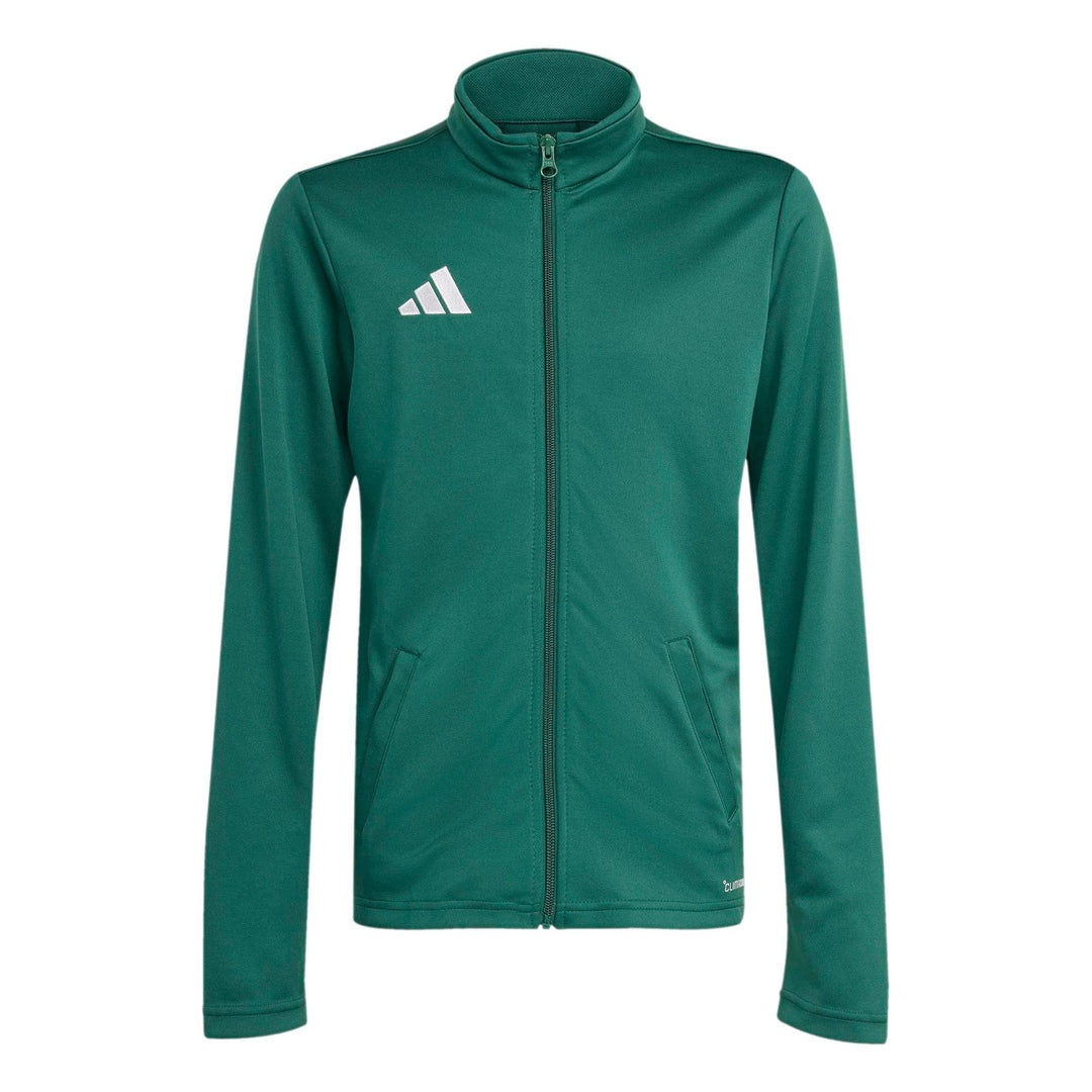 adidas Entrada 26 Tk Jkty - drkgrn/white