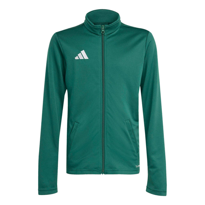 adidas Entrada 26 Tk Jkty - drkgrn/white
