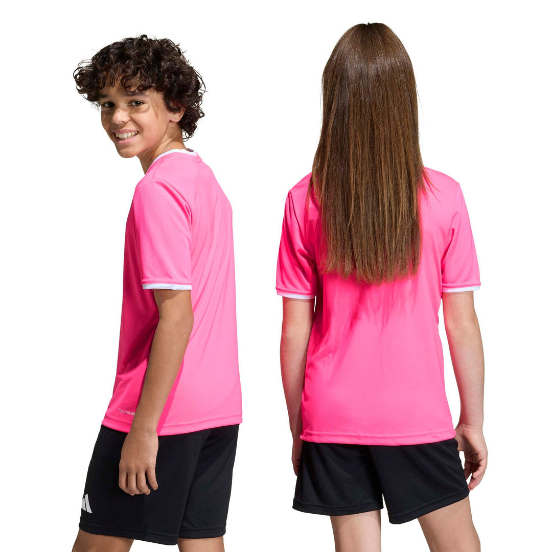 adidas Entrada 26 Jsy Y Kinder - sopink/white