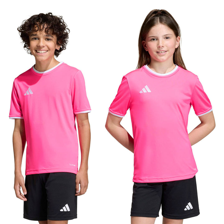 adidas Entrada 26 Jsy Y Kinder - sopink/white