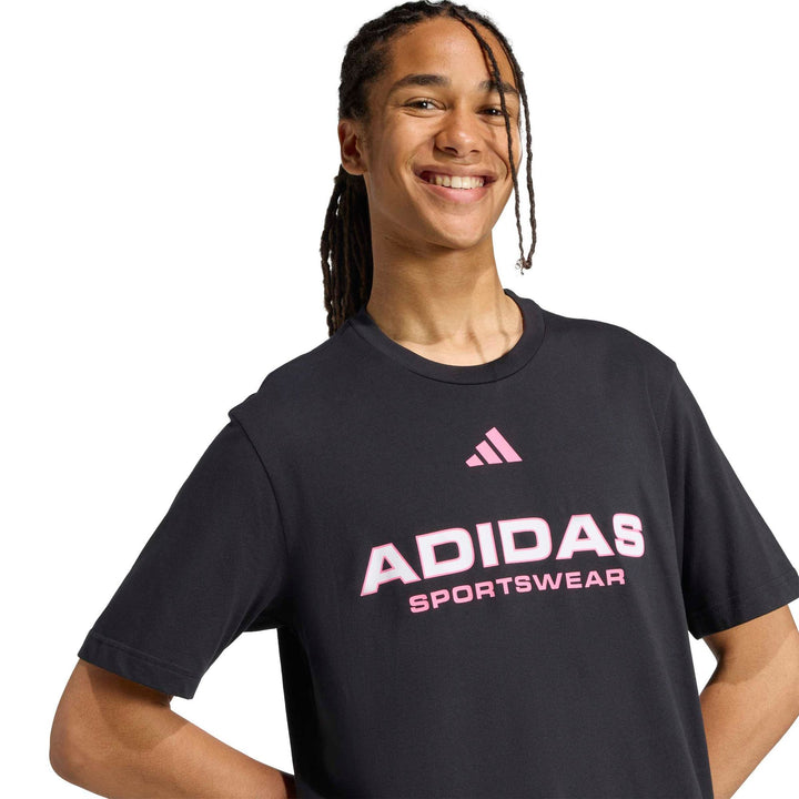 adidas M Hot Linear T - black