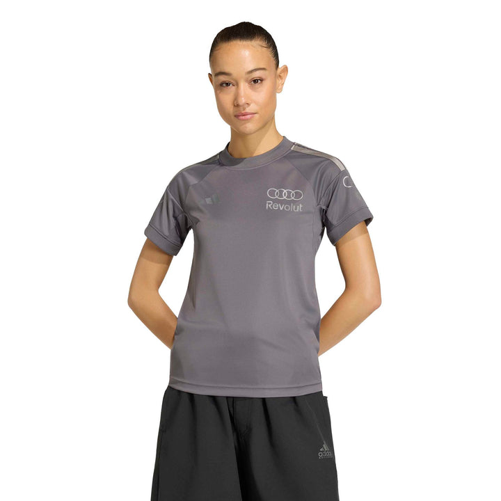 adidas Au Dr Jsy Ss Rw - grestr/ironmt