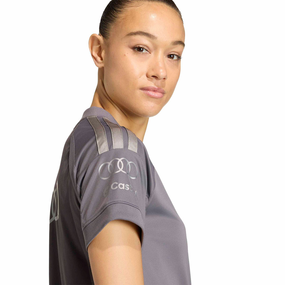 adidas Au Dr Jsy Ss Rw - grestr/ironmt