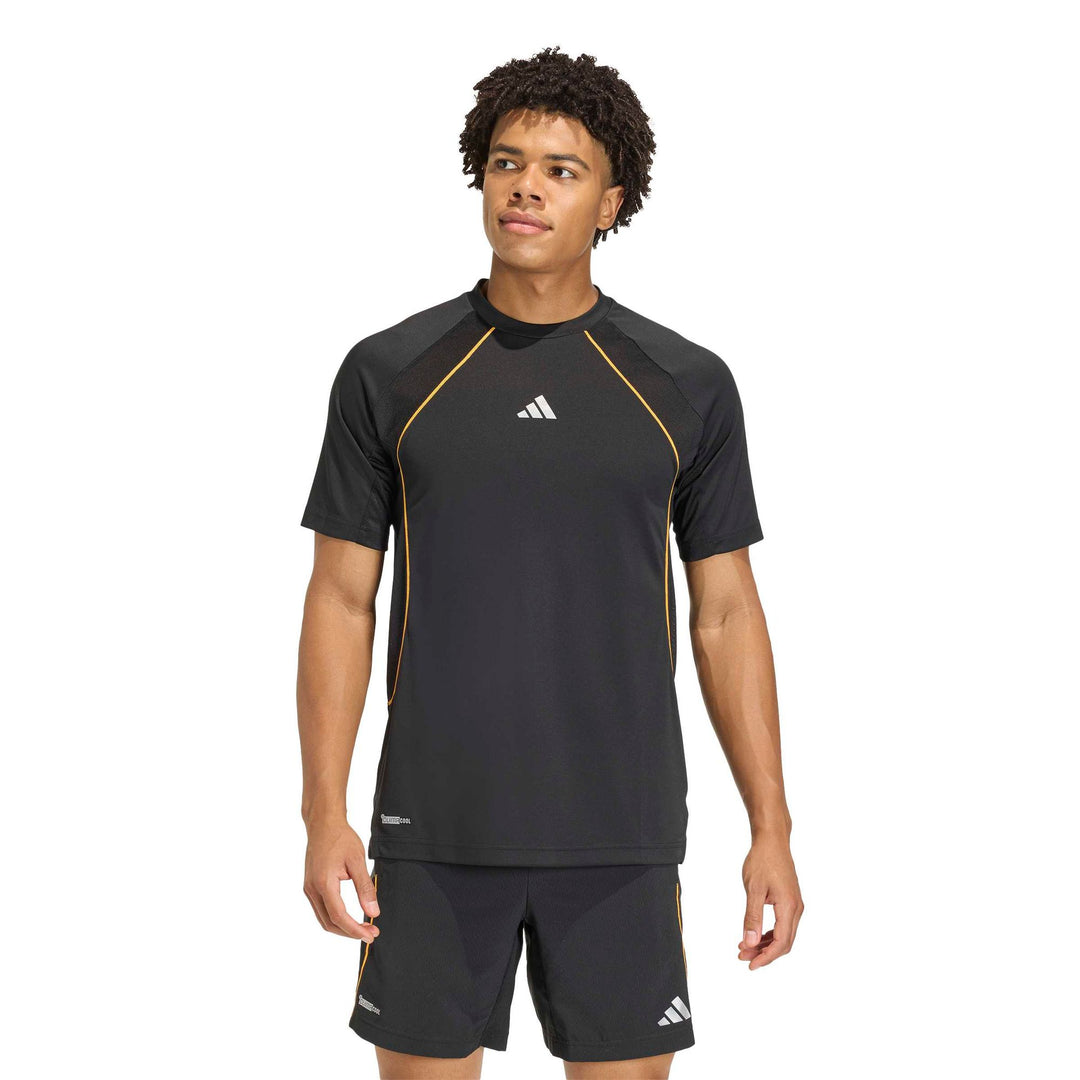 adidas Tech App Tee - black/luta/refsil