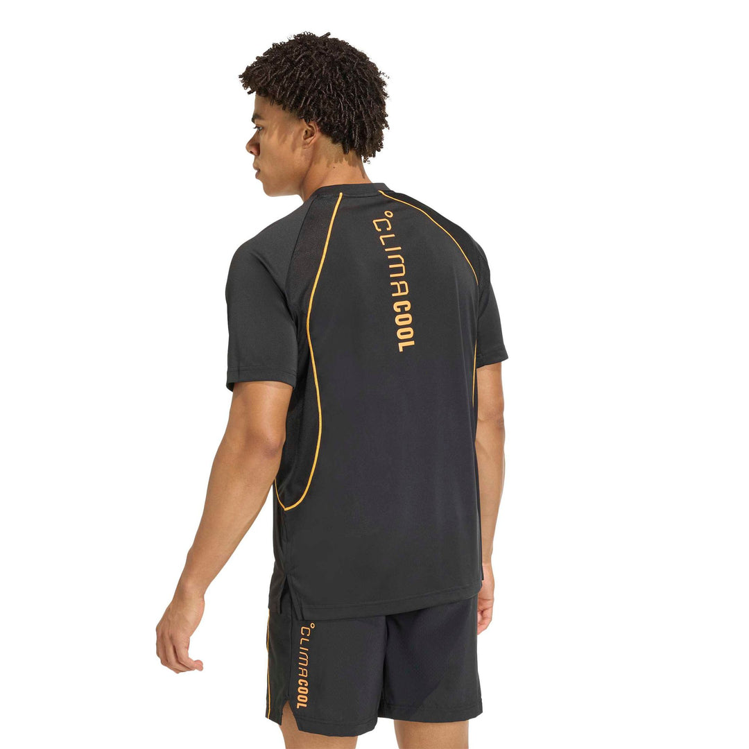 adidas Tech App Tee - black/luta/refsil