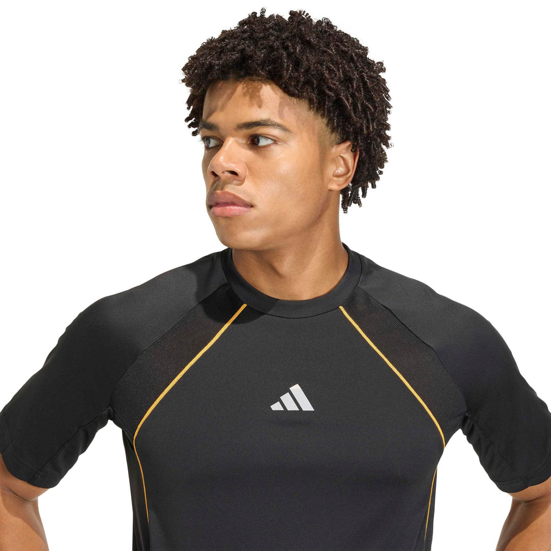 adidas Tech App Tee - black/luta/refsil