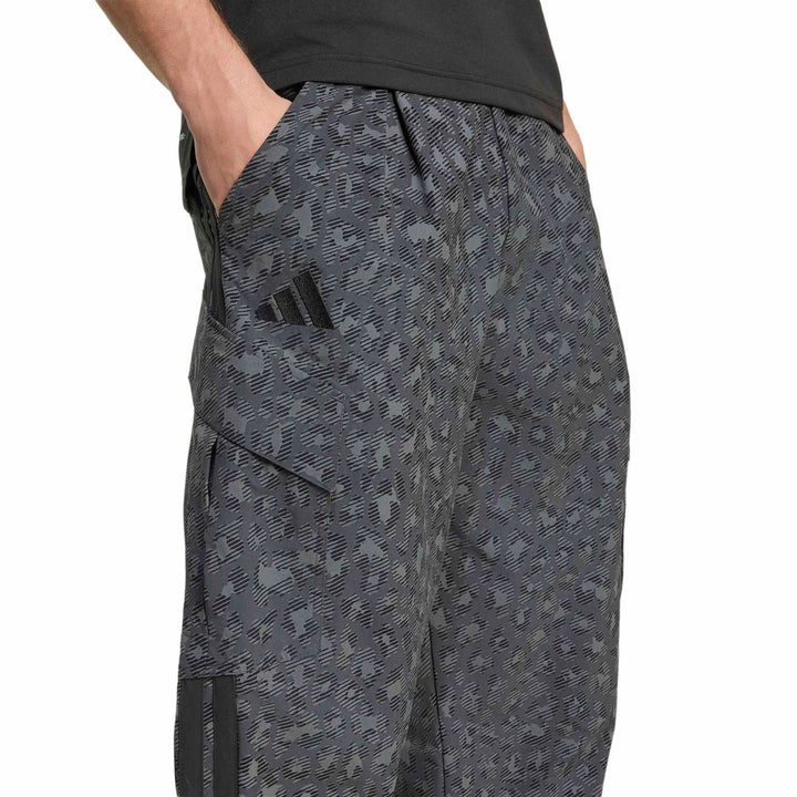 adidas Cargo Pants Aop - gresix/carbon/black