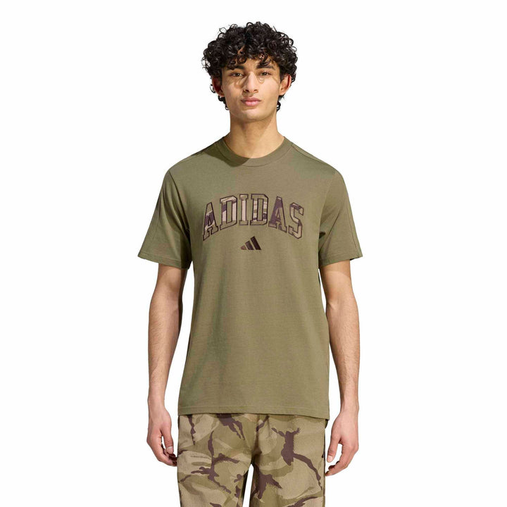 adidas M Camo Print Te - olistr/multco