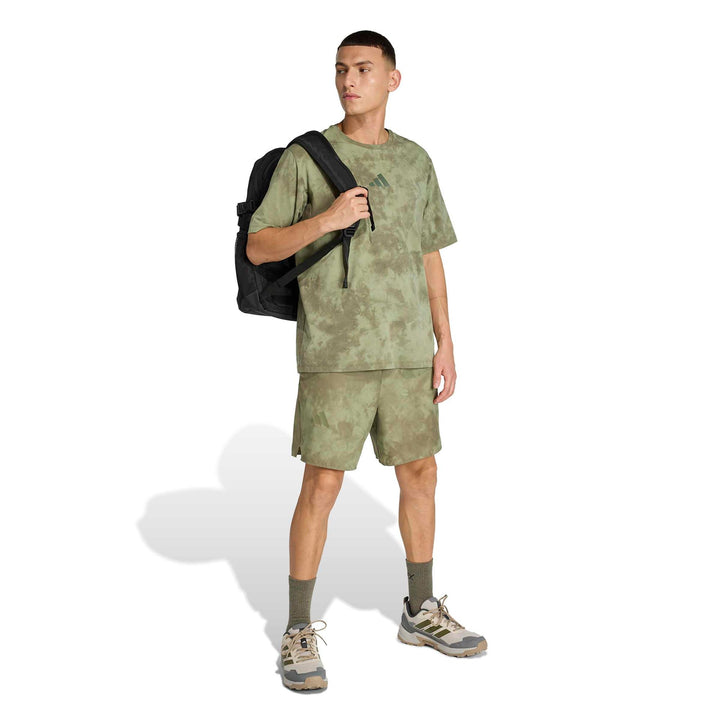 adidas Mt Tee Sd - tengrn/olistr