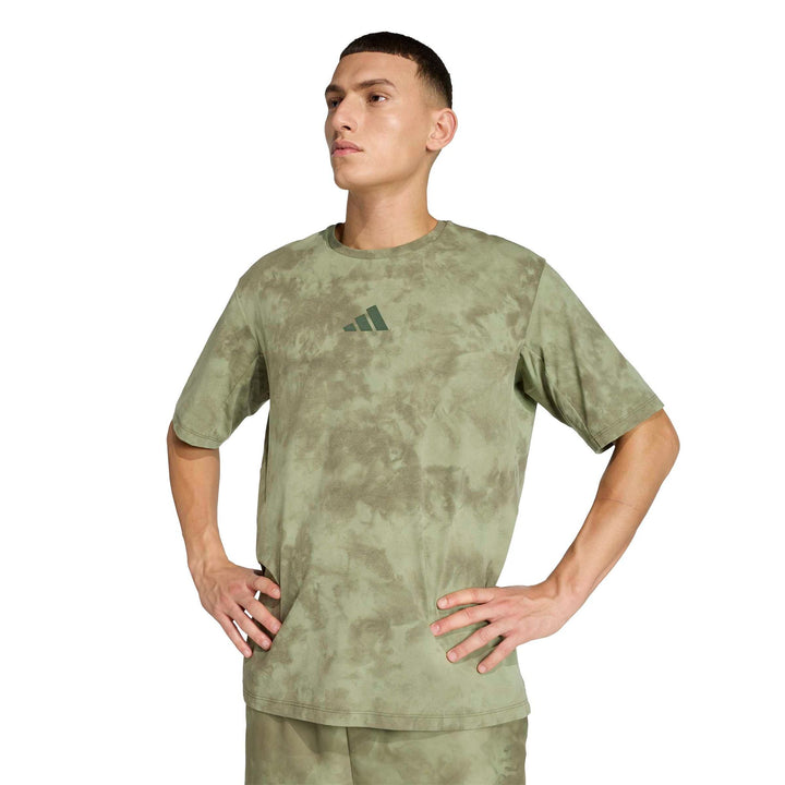 adidas Mt Tee Sd - tengrn/olistr